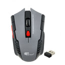 2.4Ghz Mini portable Wireless Optical Gaming Mouse For PC Laptop Gray On Sale