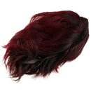 Anime Demon Slayer: Kimetsu no Yaiba Kamado Tanjirou Wine Red Wig Hair Cospl Kw