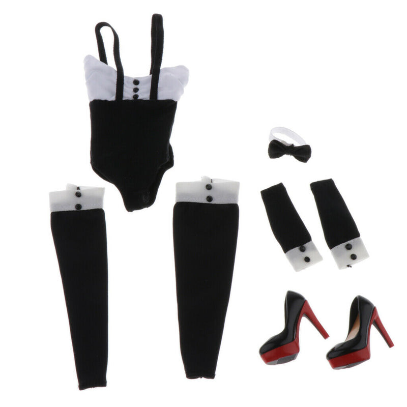 1/6 Scale Bartender Girls Bodysuit Costumes for   , CY CG Girl, TTL, Enterbay 12