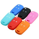 Silicone Flip Key Case 2 Button fob Cover for Vauxhall Opel Astra Vectra CO