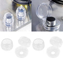 4X Oven Stove Cooker Gas Hob Knob Clear Covers Safety Child Proof Safe