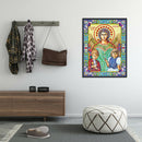 5D DIY Special Shaped Diamond Painting Religious Cross Stitch Kit Decor