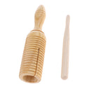 Kids Wooden Sound Tube Rhythm Stick+Dumbbell for Early Childhood Education
