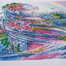 5D DIY Special Shaped Diamond Painting Fairy Cross Stitch Embroidery Mosaic