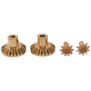 4Pcs Copper Gear for WPL B1 B24 B16 C24 1/16 4WD 6WD RC Car Kit DIY Spare PaH3I1