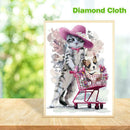 5D DIY Full Drill Diamond Painting Animals Embroidery Craft Kits Decor (06)