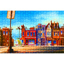 1000pcs/set DIY Streetscape Paper Puzzles Toys Mini Educational Game Jigsaw