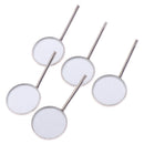 5PCS New Dental Mouth Mirror Reflector Odontoscope Dentist Equipment FT