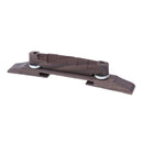 Durable Wooden Carved Guitar Bridge for Archtop Jazz Guitar Accessory
