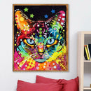 5D DIY Full Drill Diamond Painting Cross Stitch Kit (Coloured Drawing04)