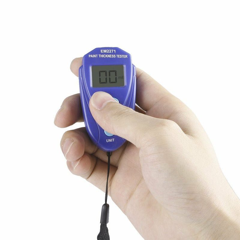 Car LCD Digital Coating Paint Thickness Gauge Meter Tester Painting Measure Tool
