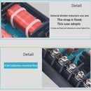 2 Crossover Adjustable Bass Tool Frequency Divider Audio DIY Car Speaker