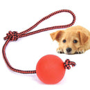 Indestructible Dog Ball on a Rope for Pet Puppy Toys Tug Balls Pet Chew Toys Z
