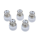 B22 to GU10 Lamp Light Bulb Base Socket Converter Adaptor 5 pack Y5U6