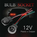 Bulb Socket 3157 Lamp Holder Light Harness Wire Plug Connector Adapter Car