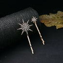 New Popualr Crystal Moon Star Rhinestone Hairpin Hair Clip Jewelry Gift