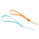 Soft Wrist Strap / Cellphone, Key Chain Blue, 2 Pieces, Orange G3D5