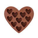 Heart Shape Silicone Cake Mold DIY-Chocolate Soap Molds Cake Form Decoratin U2J5