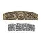 2pack Classic Barrette Celtic Large Hair Clip Clamp Clasp Hair Accessories
