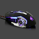 1X(ZIYOU LANG Gaming Mouse 6 Button Wired Silence Mouse Diy G Software 4 Co