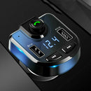 Bluetooth Car Kit FM-Transmitter Radio MP3 Player USB Wireless Handsfree Ch L2I8