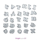 Alphabet Letter A-Z Metal Cutting Dies Stencil DIY Scrapbooking Paper Craft