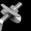 2PCS Fixed Gear Bicycle Chain Adjust Bolt Commuting Bike Chain Tensioner OZ