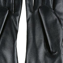 Ladies And Ladies Fashion Winter Gloves Soft Leather Touch Screen Non-Slip OUW
