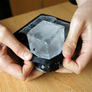 New Jumbo Big Size Large BBQ Ice Cube Square Tray Mold Jelly Silicone Mou KEF