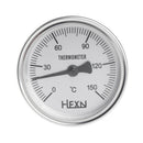 Stainless Steel 1/4 PT Thread Thermometer Moonshine Kitchen Food Cooking Gauge