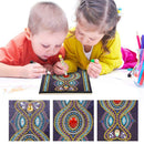 DIY Mandala Special Shaped Diamond Painting 50 Sheets A5 Office Notebook