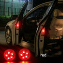 2pc Universal Door Open Warning Light Can Safely Blink Signal Red Light Y5P1