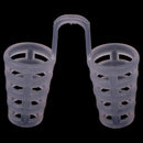 4x Mini anti snoring nose clips snore stopper snore relief nasal easy breathe &h