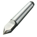1PC MT2 Morse Taper 2 Half (Dead) Lathe Center - Steel Tipped