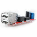 Dual USB 9V/12V/24V/36V to 5V Converter DC-DC 3A Step Down Power Module O3R3
