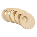 150pcs Natural Round Unfinished Wood Pendants Wooden Circles 30mm 40mm 50mm