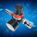 Spray Gun Air Regulator w/Pressure Gauge Diaphragm Control Auto Paint 1/4