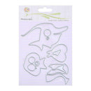 7pcs Fish DIY Embossing Metal Cutting Dies Stencils for Scrapbooking Mold