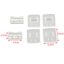 6x siut Seat buckle Clip Runner Guide 435881203A C10 For GOLF MK1 MK2 MK3 OZ