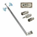 Telescopic Aerial Antenna DAB FM Radio Receiver For Home Radio TV Remote 1Set