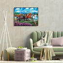 5D DIY Full Drill Diamond Painting Horse Cross Stitch Embroidery Mosaic Kit
