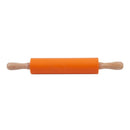 non stick wooden silicone rolling pin silicone for kitchen and baking (oran