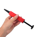 Portable Plastic balloon swim ring Inflatable Ball Hand Air Pump random color LJ