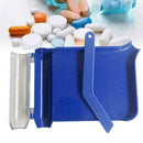 Portable Pill Dispenser Practical Plastic Safe Pill Counting Dispenser Hot! W2T5