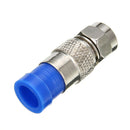 10x RG6 F Compression Connector Coaxial Coax Cable Fitting Compression Tool Set