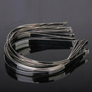 10Pcs Blank Headbands Metal Hair Band Lots DIY Accessories