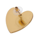 Lovely Style Heart Shaped Stud Earrings For Women Fashion Jewelry Bohemian