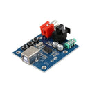PCM2704USB sound card DAC decoder USB input coaxial fiber HIFI sound card d