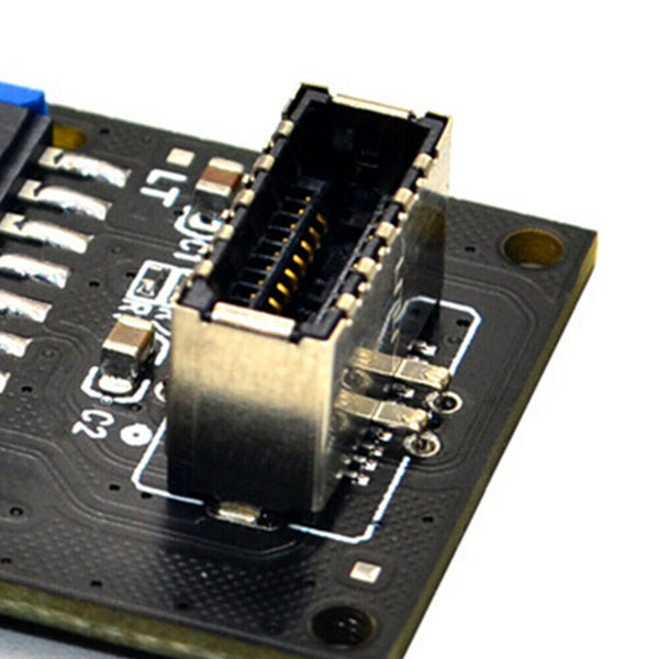 USB 3.1 Type C Front Panel Socket Board USB3.0 19Pin to TYPE-E 20Pin Module