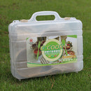 24 Pieces Picnic Camping Outdoor Plastic Reusable Tableware Dishes Set